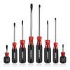 ARROW 8PIECE Magnetic Screwdriver Set Stubby Screwdriver Phillips Flat Head Tips