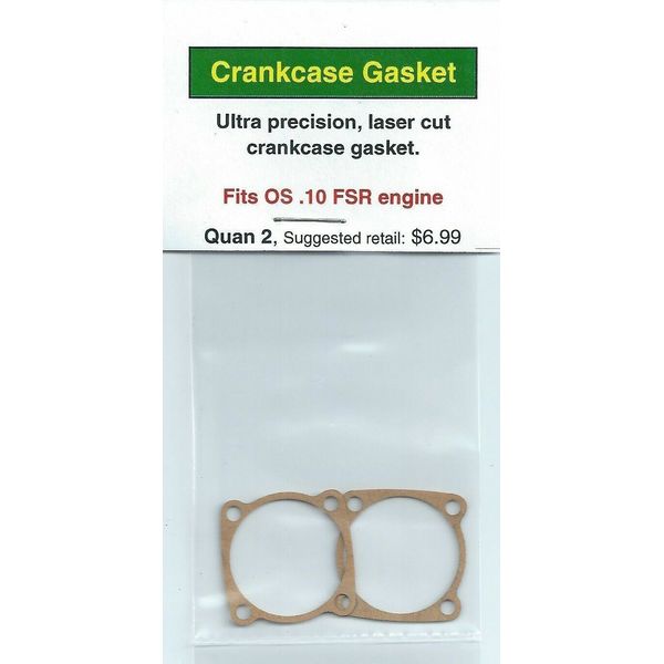 OS .10 FSR Crankcase Gasket 2 Pack NIP