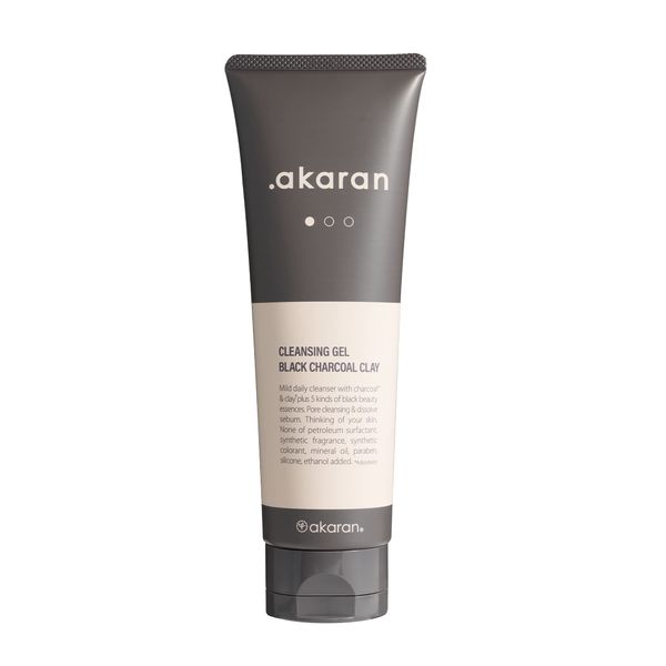 black gel cleansing