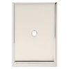 2.63" Back Plate Finish: Polished Nickel