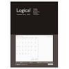 Logical Diary 2025 Cover Type/B5/Black NS-B506-25D