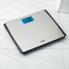 Eat Smart Precision 550 Pound Extra-High Capacity Digital Bathroom Scale, Extra-Wide Platform, Stainless Steel Body Weight Scale with Step-On Tech, Silver
