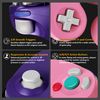 FIOTOK Gamecube Controller, Classic Wired Controller for Wii Nintendo Gamecube (Pink & Purple-2Pack)