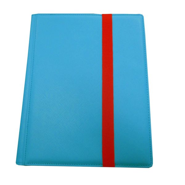 Dex Protection Card Binder 9 | Stores 360 Gaming Cards | Includes 20 Side Loading Card Pages | 9 Card Page Format |Band Closure | Smooth Matte Padded Finish | Velvet Lined Interior