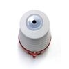 Knightsbridge IP44 Plug 3P+N+E, White Red, 415V 32A