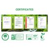 OrangeBio 100% Compostable Trash Bags, 3 Gallon, 100 Count, Extra Thick 0.71 Mil