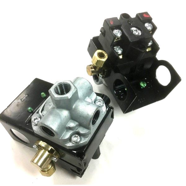Z-D28959 DEVILBISS REPLACEMENT PRESSURE SWITCH W/ UNLOADER VALVE & LEVER