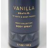 2 Bath & Body Works Vanilla Noir Deodorizing Body Spray 3.7oz Bergamot Patchioli