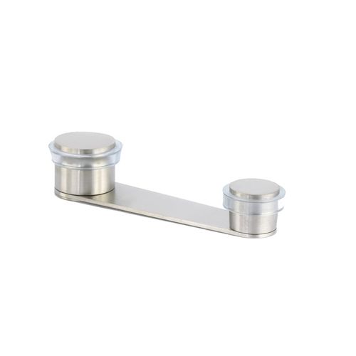 Evi Fittings I-164-tad Door Stop, Wedge Stooper,Stainless Steel, Adhesive or Screw Fix.