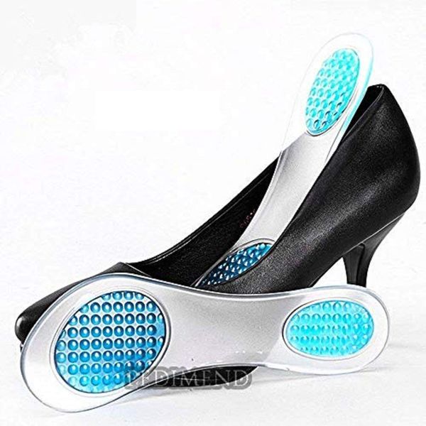 Non-Slip Gel Length Best Arch Support - Anti-Slip Massaging Metatarsal Cushion - Pedimend Orthopedic Insoles - Best Arch Support - High Heel Silicone Gel Cushion