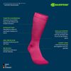 BAUERFEIND Running Socks "Run Ultralight Compression Socks", 1 Pair of Very Thin Compression Socks for Women, Sports Socks for Jogging and Fitness, Running Socks