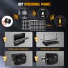 12 Gang RGB Switch Panel APP ON/OFF LED Light Bar Electronic Relay System Marine
