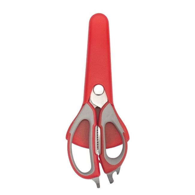 Multifunction Kitchen Scissors Magnetic Knife Seat Removable Stainless  Steel Scissors For Fish Chicken Shears Cooking New