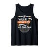 Funny carpenter woodworking lumber worker for Willie Tank Top