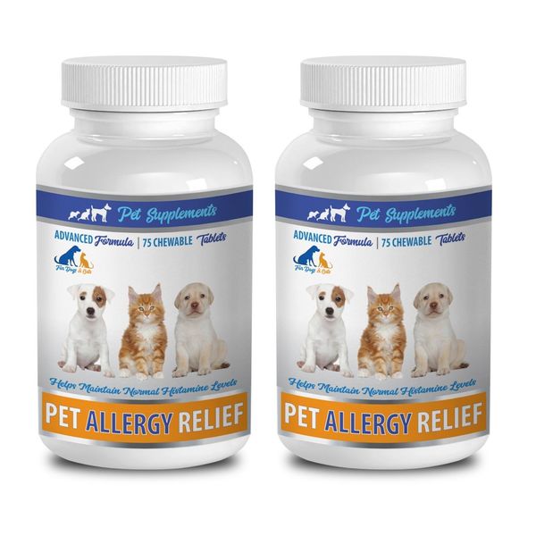 allergy dog treats -ALLERGY RELIEF FOR DOGS AND CATS 2B- dog supplements tumeric