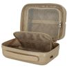 Pepe Jeans Accent Valigia Cabina, beige, Trousse ABS