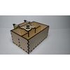 Slot car track / pit caddy box