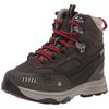 Vasque Kids Breeze Waterproof Hiking Boot, Brown Olive/Bossa Nova, 5 Medium