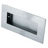Rectangular Flush Recessed Sliding Door Pull Handle 100mm x 50mm - Satin Stainless Steel