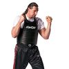 KWON Bay Double Full Contact Body Armour Protective Vest Belly Protector Body Shield Muay Thai Thai Boxing MMA Martial Arts K1 K 1, black