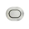 Floor And Trunk Pan Body Metal Oval Drain Plug - Each