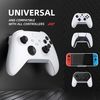playvital Foldable Controller Wall Mount for Xbox Series X/S, ps5, ps4, Gaming Headset Stand, Switch Pro Controller Wall Holder - 4 Set Gray