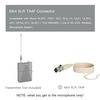 J K MIC-J 060 Earhook Microphone Headworn Microphone Compatible with Shure Bodypack Transmitters