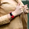 GEAK Strap Compatible for Fitbit Charge 3/Fitbit Charge 4, Adjustable Classic Replacement Wristband, Small Red