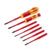 C.K T4925 VDE/1000V Interchangeable Screwdriver Set with Slim Blades