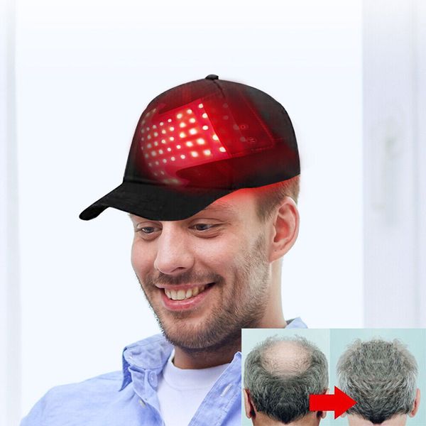 48 LED Light Therapy Hat Hair Regrowth Hair growth Anti-Hair Loss Cap