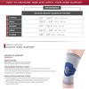 OTC Knee Support, Pullover Style, Lightweight Elastic