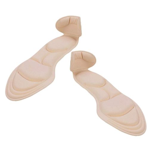 HEALIFTY Non-Slip High Heel Pads High Heel Grips Self-Adhesive Shoe Insoles Cushion Pads Stickers Foot Care Protection (Apricot)