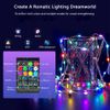 33ft Fairy LED String Strip Lights Remote USB Color Changing Smart Xmas Decor