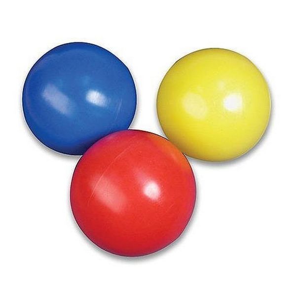 Happy Pet Indestructiball Dog Toy, Small, Assorted Colors (Single Ball)