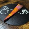 BLANK Hand Made Hammered Torched Copper Golf Divot Pitch Repair Tool!