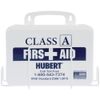 HUBERT® First Aid Kit with White Plastic Case Class A - 10" L x 3" D x 7" H