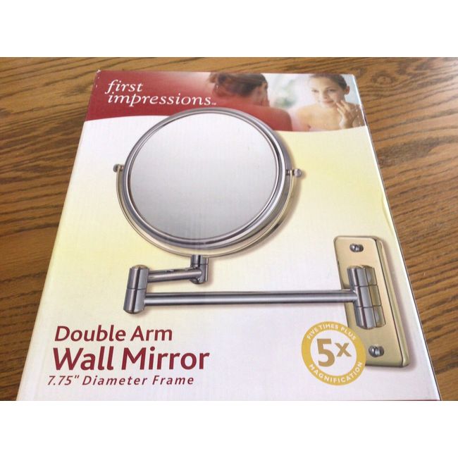 Double Arm Wall Mirror New In Box