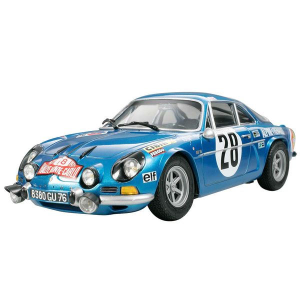 Tamiya 1/24 Sports Car | Model Building Kits | No.278 Alpine RENAULT A110 ('71 Rallye Automobile Monte Carlo) 24278 [ Japanese Import ]