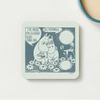 Moomin Love Moomintroll Snorkmaiden Comic Scene Wooden Single Coaster