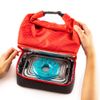 ZIPIT Zip It Bento Bag Lunch Bag Metro (Red)