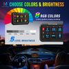 MICTUNING P1s-R6 6 Gang Switch Panel LED Light Relay Circuit Control System Box