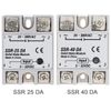 DiGiYes 2Pcs SSR-25 DA 25A DC 3-32V to AC 24-380V Single Phase Solid State Relay
