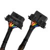 For Standard OBD2 Devices B6 OBD2 Splitter Cable 16 Pin Extension Cable Adapter