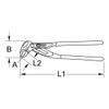 KS Tools 115.8000 Wasserpumpenzange, 51mm