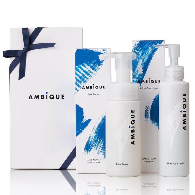 Ambeak Facial Cleanser & All-in-One Lotion Gift Set Father's Day Birthday Gift for Men