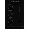 Crystal Lashes Tweezers Model 03 Black
