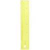 CM DESIGNS Add-A-Quarter 6 Inch Yellow Ruler, 6"