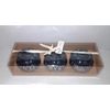 Rae Dunn "Boo" "Spooky" " Haunted" Pumpkin Tea Light Holders Set - 3-Pack New