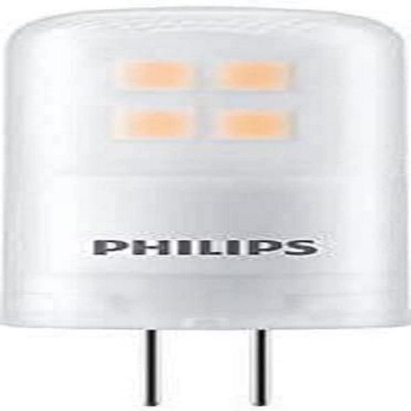 Philips LED Premium Capsule 2 Pack [G4 Socket] 2.7 - 28W Equivalent, 12V, Warm White 2700K, Non Dimmable