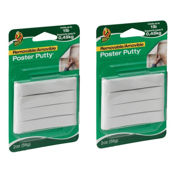 Poster Putty Wht 2oz(2 Pack)